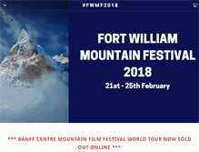 Tablet Screenshot of mountainfestival.co.uk